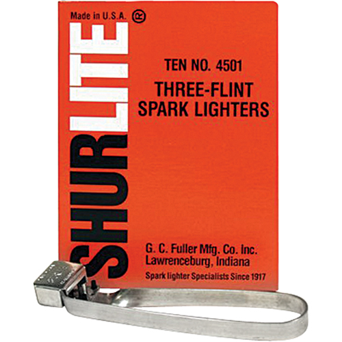 Three-Flint Lighters Action Paper