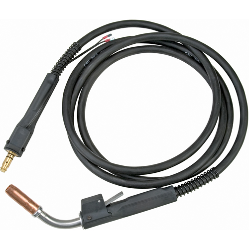 Replacement Air-Cooled MIG Gun, Tregaskiss&reg; Style, 500 Amperage Rating Action Paper