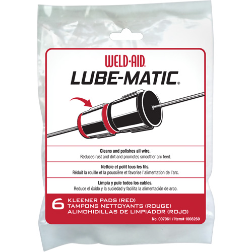 Lube-Matic - Tampons Wire Kleener, Tampons Action Paper