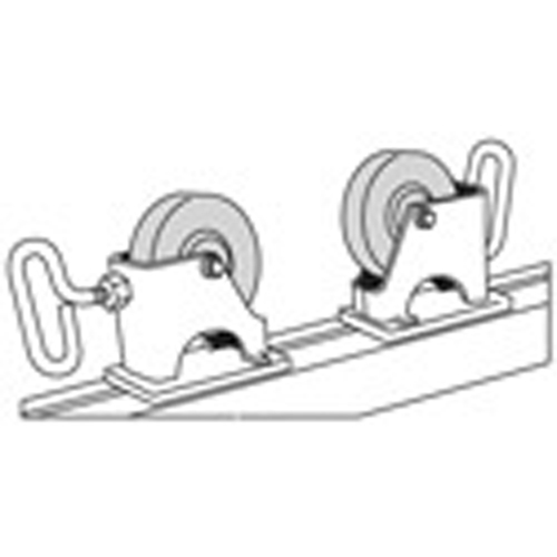 Support Adjust-A-Rolls, Capacit&eacute; de chargement 1000 lb, Capacit&eacute; max. de tuyau 36" Action Paper