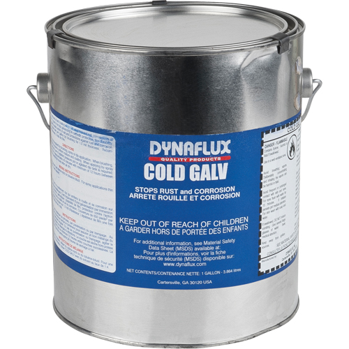 Cold Galv - Zinc Galvanizing Coating, Gallon Action Paper