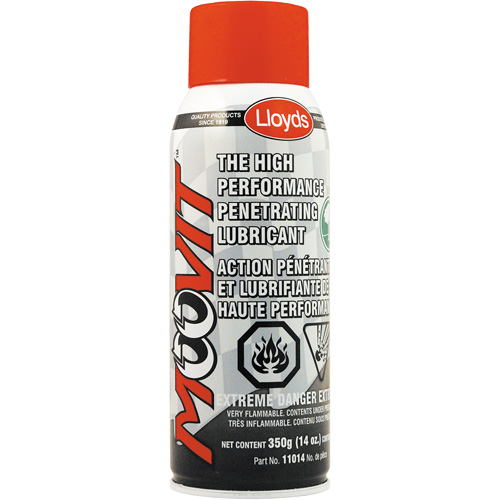 Moovit High Performance Lubricant, Aerosol Can, 350 g Action Paper
