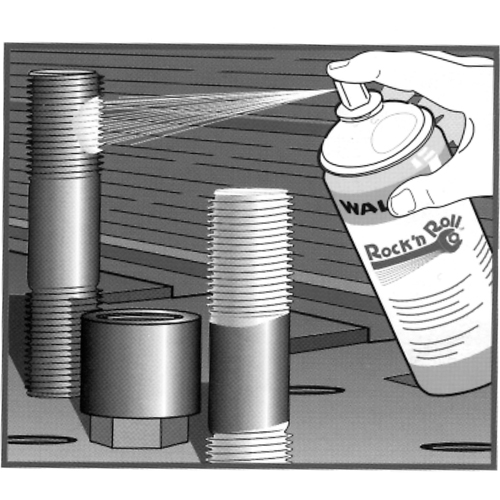 ROCK'N ROLL Anti-Seize, Aerosol Can Action Paper