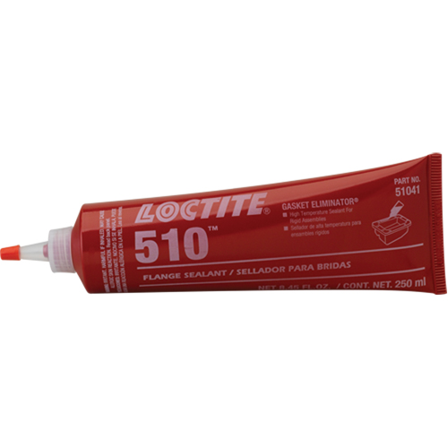 Scellant &agrave; collerettes Gasket Eliminator 510 haute temp&eacute;rature, Tube, Rouge Action Paper
