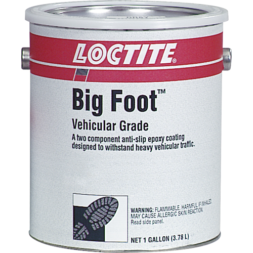 Big Foot Vehicular Grade, 1 gal., Epoxy-Based, Black Action Paper