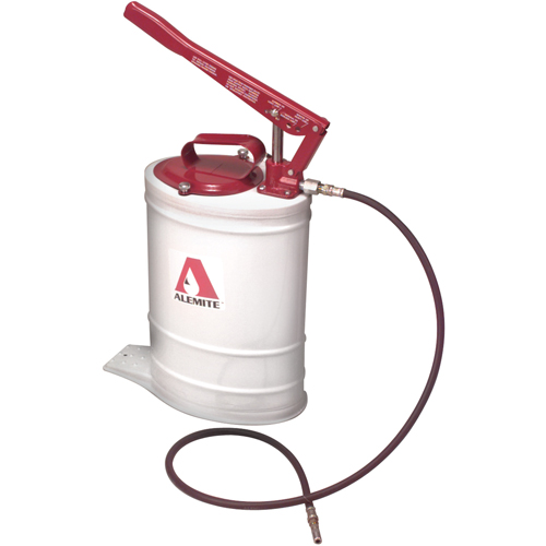 Manual Lubrication Pumps - Multi-Pressure Bucket Pumps, 1/3 oz./Stroke, Cast Iron Action Paper