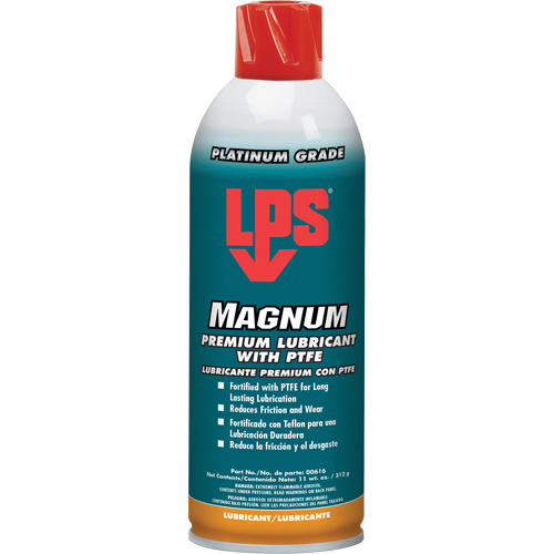 Lubrifiant de qualit&eacute; sup&eacute;rieure avec PTFE Magnum, Canette a&eacute;rosol, 16 oz Action Paper