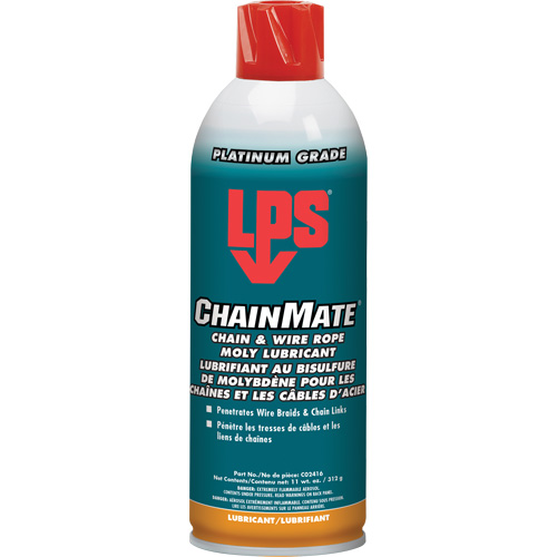 Lubrifiant pour chaînes & c&acirc;bles m&eacute;talliques Chainmate, Canette a&eacute;rosol Action Paper