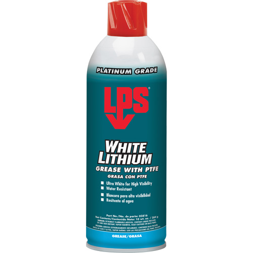 Graisse de Lithium blanche a/PTFE, Canette a&eacute;rosol Action Paper