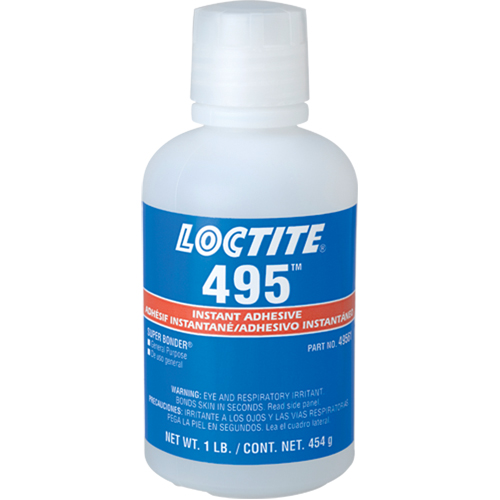 Super Bonder 495, Transparent, Bouteille, 454 g Action Paper