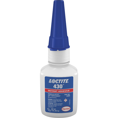 Adh&eacute;sif Super Bonder 422, Transparent, Bouteille, 1 liq. oz. Action Paper