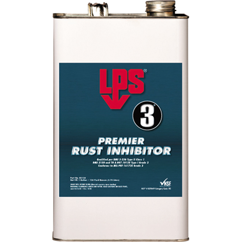 Inhibiteurs de rouille de qualit&eacute; 3, Gallon Action Paper