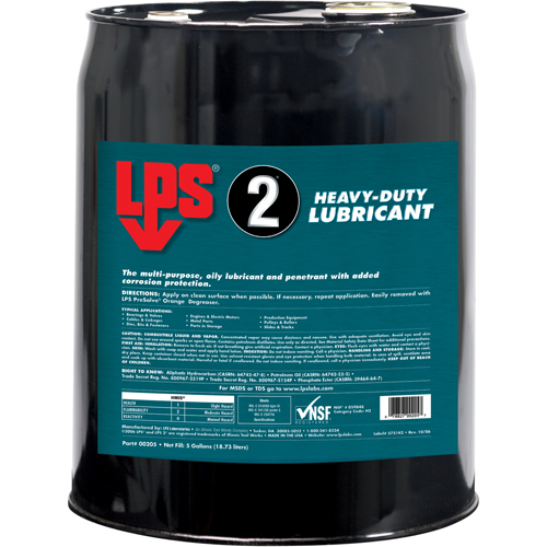 Lubrifiant surpuissant 2, Seau Action Paper