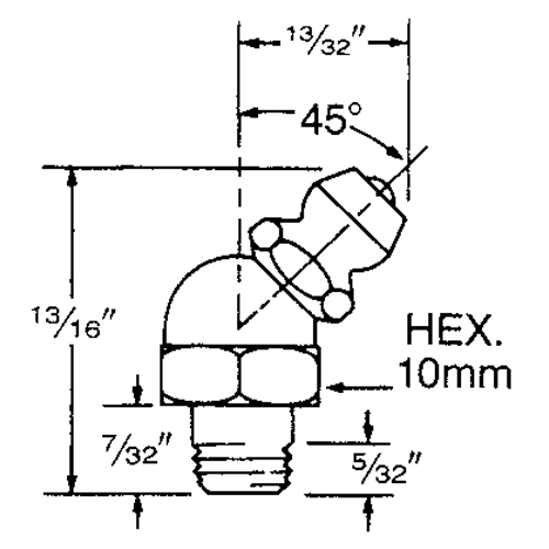 Raccord, Filetage de 6 mm Action Paper