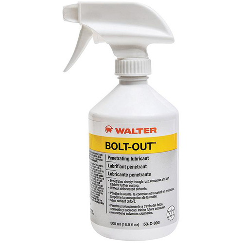 Bolt-Out Penetrating Oil, Trigger Bottle, 500 ml Action Paper