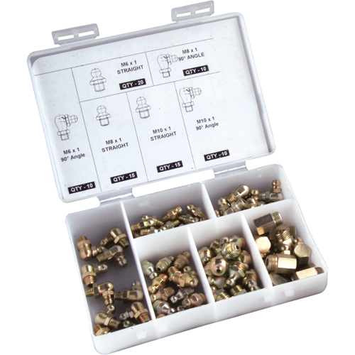 Jeu de raccords graisseurs, 80 mcx Action Paper