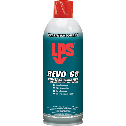 Nettoyant pour contacts Revo 66, Canette a&eacute;rosol Action Paper