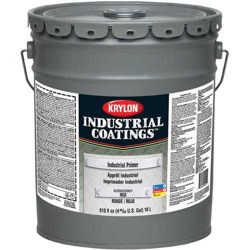 Appr&ecirc;t industriel, 18,9 L, Seau, Rouge oxyde Action Paper