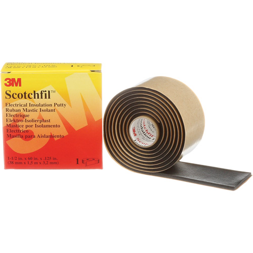 Mastic isolant Scotchfil, Rouleau, Noir Action Paper