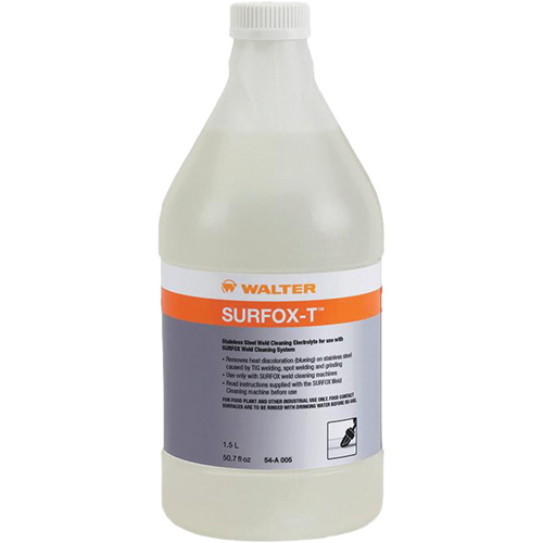 Nettoyant de soudures SURFOX-T, 1,5 L, Bouteille Action Paper