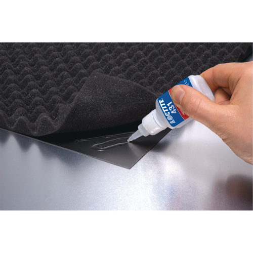 431 Surface Insensitive Instant Adhesive, Clear, Bottle, 20 g Action Paper