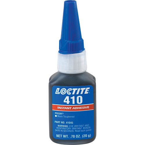 410 Instant Adhesive, Black, Bottle, 20 g Action Paper