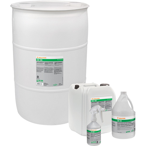 CB 100 Natural Water-Based Solvent, Trigger Bottle Action Paper