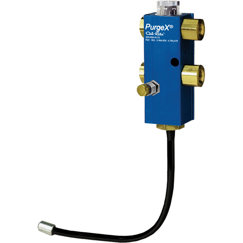 Pompes distributrices de pr&eacute;cision PurgeX, ajustables & pneumatiques, 1/8" NPT, Max. 125 PSI Action Paper