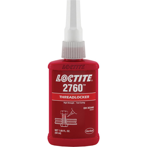 Compos&eacute; de blocage 2760 adh&eacute;sif instantan&eacute;, Rouge, &eacute;lev&eacute;, 50 ml, Bouteille Action Paper