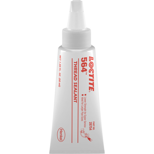 564 Thread Sealant, Tube, 50 ml, -53.9° C - 572° C/-65° F - 300° F Action Paper