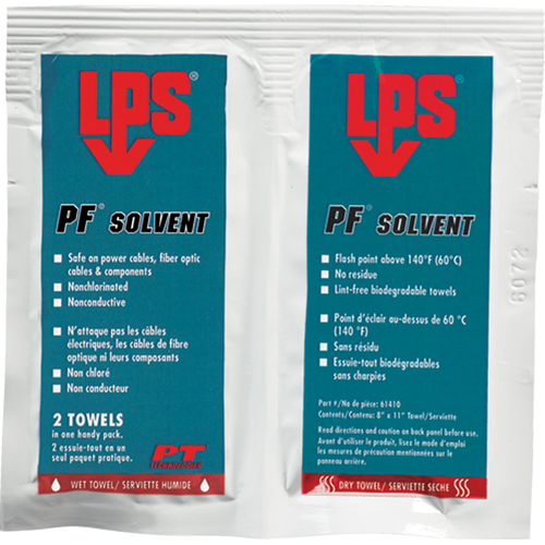 Solvant PF, Sachets Action Paper