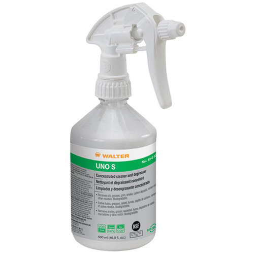 Uno S High Strength Cleaner & Degreaser, Trigger Bottle Action Paper