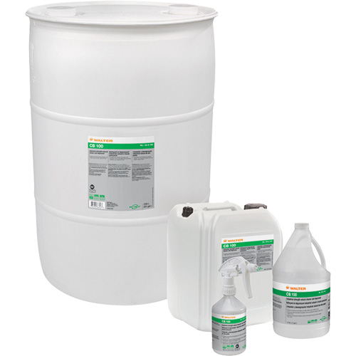 CB 100 Natural Cleaner and Degreaser, Jug Action Paper