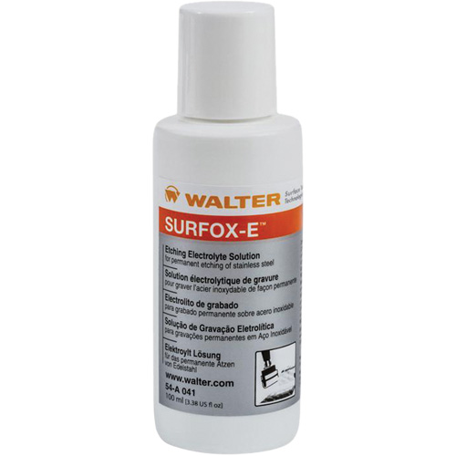 SURFOX-E Etching Solution Action Paper