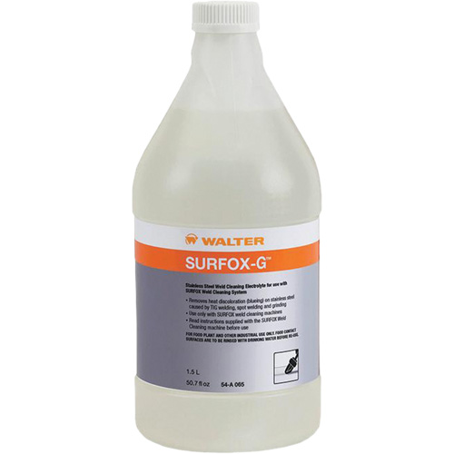 Nettoyant pour soudures SURFOX-G, Bouteille Action Paper