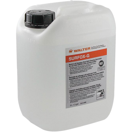 SURFOX-G Weld Cleaner, Bottle Action Paper
