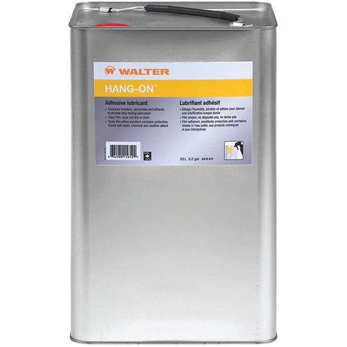 HANG-ON Adhesive Maintenance Lubricant, Pail Action Paper