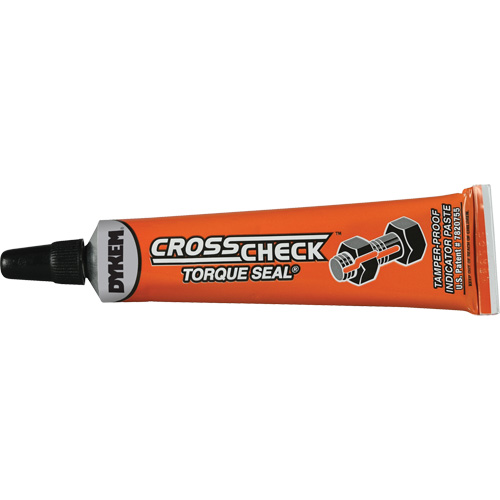 Cross Check Torque Seal&reg; Tamper-Proof Indicator Paste, 1 fl. oz., Tube, Orange Action Paper