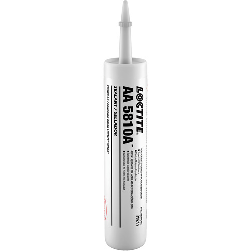 Polyacrylate Gasket Sealant 5810A Series, Cartridge, Black Action Paper