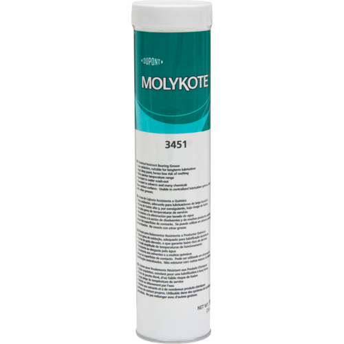 Molykote 3451 Bearing Grease, 550 g, Cartridge Action Paper