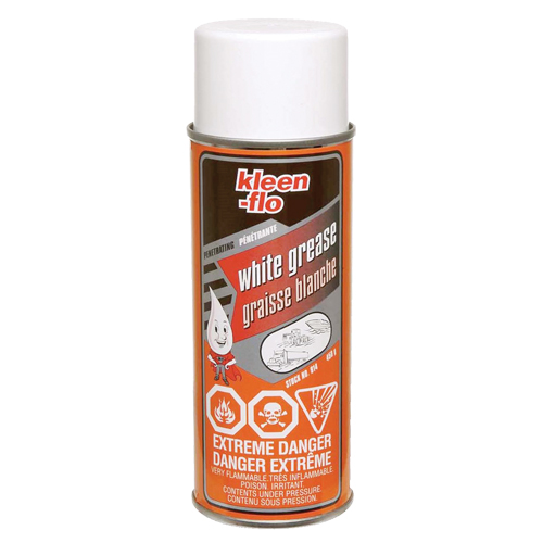 White Grease Aerosol, Aerosol Can Action Paper