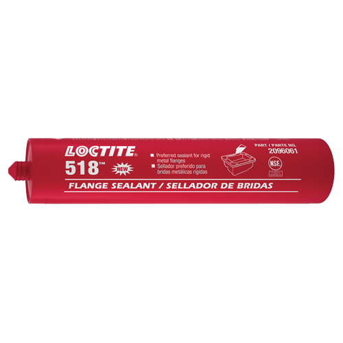 Scellant &agrave; collerettes 518, Cartouche, Rouge Action Paper