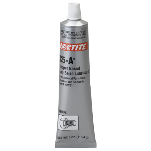 Anti-blocage cuivre Loctite LB 8008, 4 oz, Tube, 1800°F (982°C) Temp&eacute;rature max. Action Paper