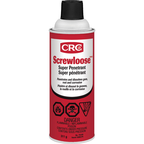 ScrewlooseTM Super Penetrant, Aerosol Can, 312 g Action Paper