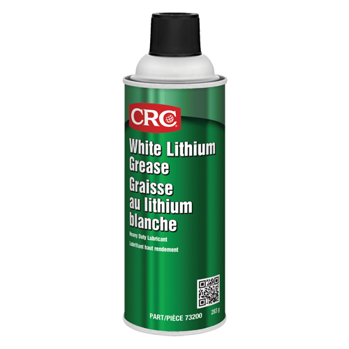 White Lithium Grease, Aerosol Can Action Paper