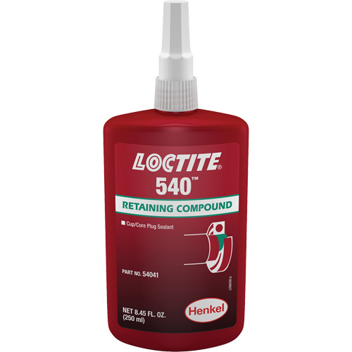 Compos&eacute; de retenue Loctite 540, 250 ml, Bouteille, Bleu Action Paper