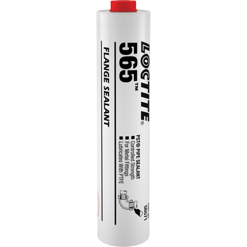 565 Thread Sealant, Cartridge, 300 ml, -54° C - 149° C/-65° F - 300° F Action Paper