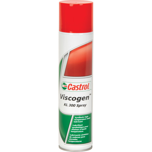 Viscogen KL Synthetic High Temperature Chain Lubricant, Aerosol Can Action Paper