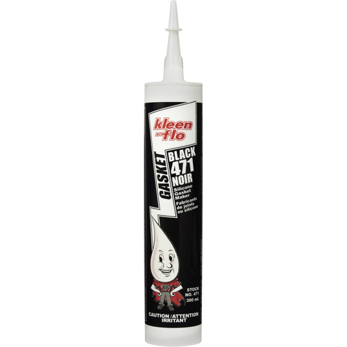 Silicone Gasket Maker, Cartridge, Black Action Paper