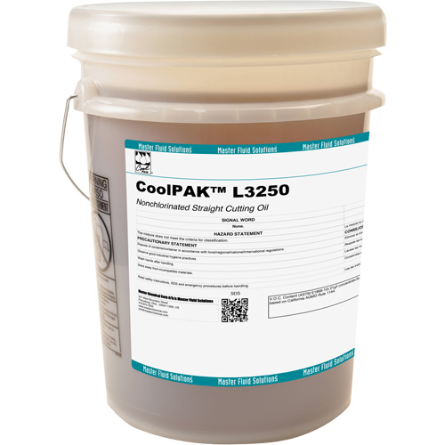 CoolPAK Nonchlorinated Straight Cutting Oil, Pail Action Paper